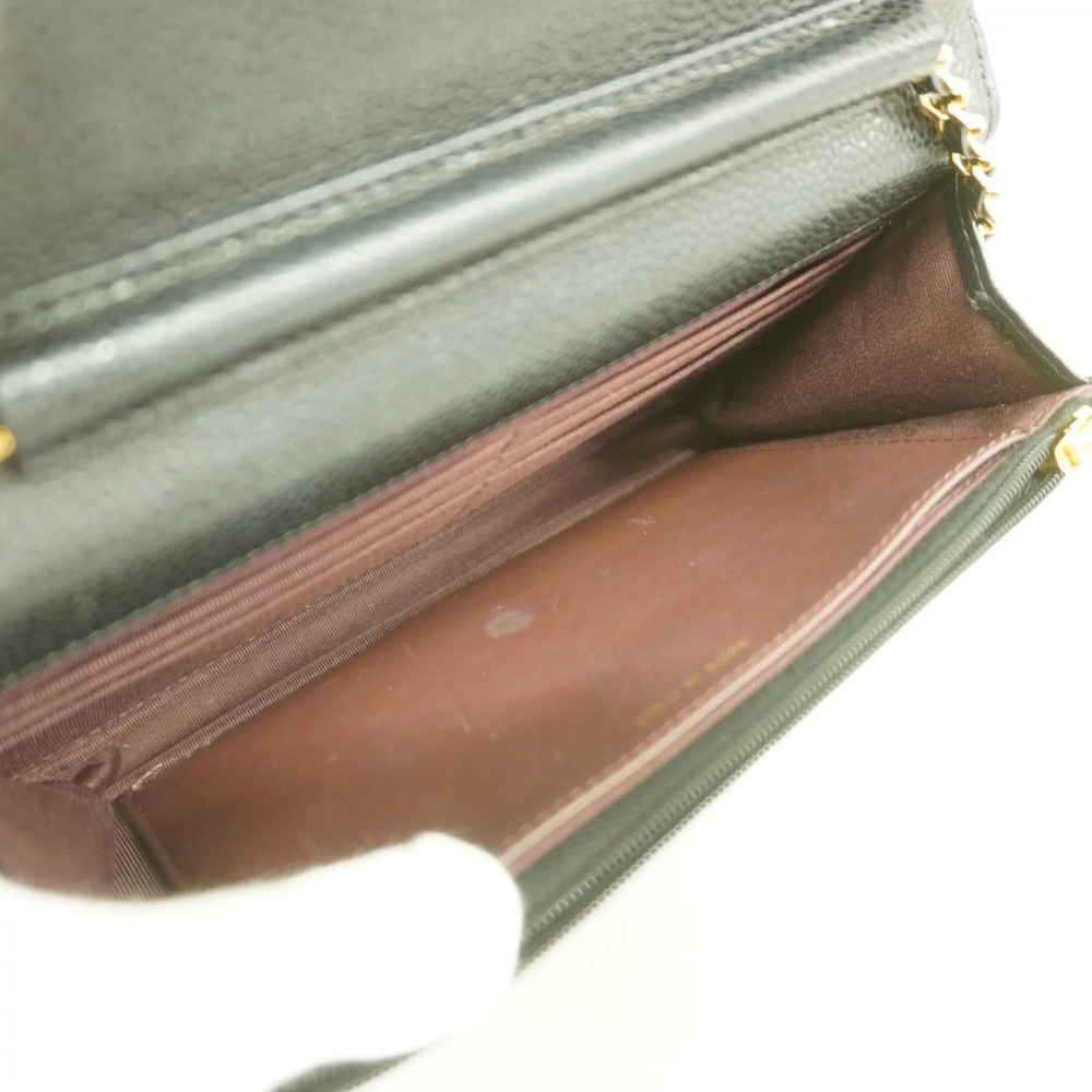 CHANEL Black Caviar Leather Wallet - Picture 4 of 9